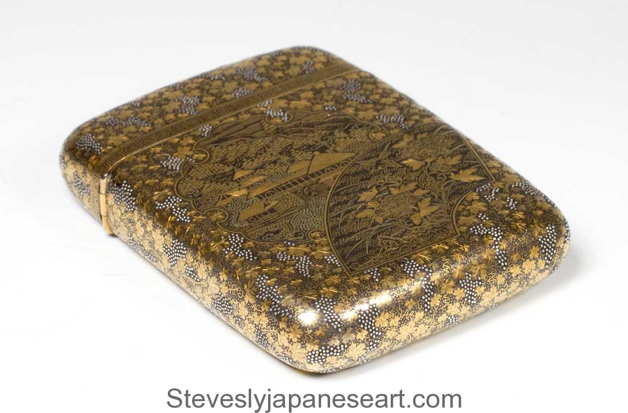 HIGH QUALITY JAPANESE IRON KOMAI STYLE CARD CASE | Steve Sly Japanese Art