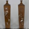 A FINE QUALITY PAIR OF JAPANESE MIXED METAL VASES BY NOGAWA