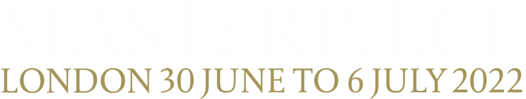 Masterpiece logo with dates