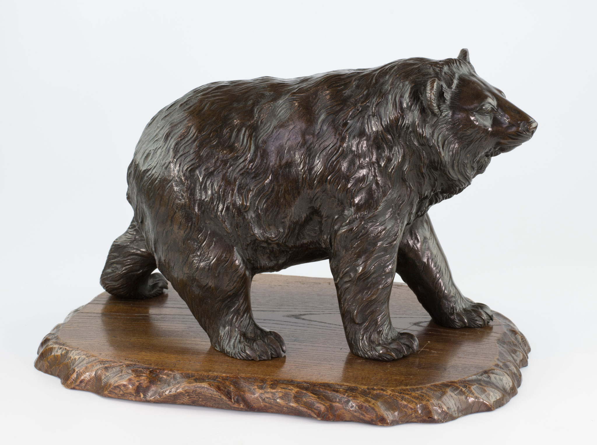 Large Japanese Bronze Bear Okimono - Akasofu Gyokko | Steve Sly ...