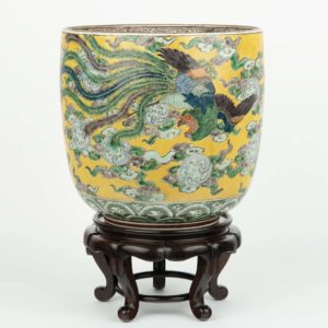 Japanese Big Antique Dragon Vase - Schneible Fine Arts LLC