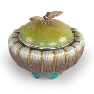 Exquisite Japanese Cloisonne Enamel Koro - Incense Burner