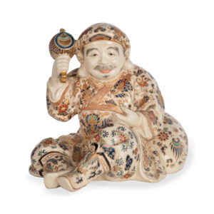Japanese Imperial Satsuma Okimono - Daikoku