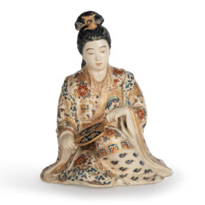 Japanese Imperial Satsuma Bijin Okimono