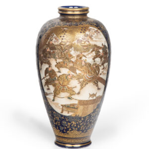 Fine Quality Japanese Satsuma Vase - Kinkozan